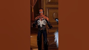 Web Of Shadows Symbiote Transformation Remade!!! | #shortsfeed #shorts #short #spiderman