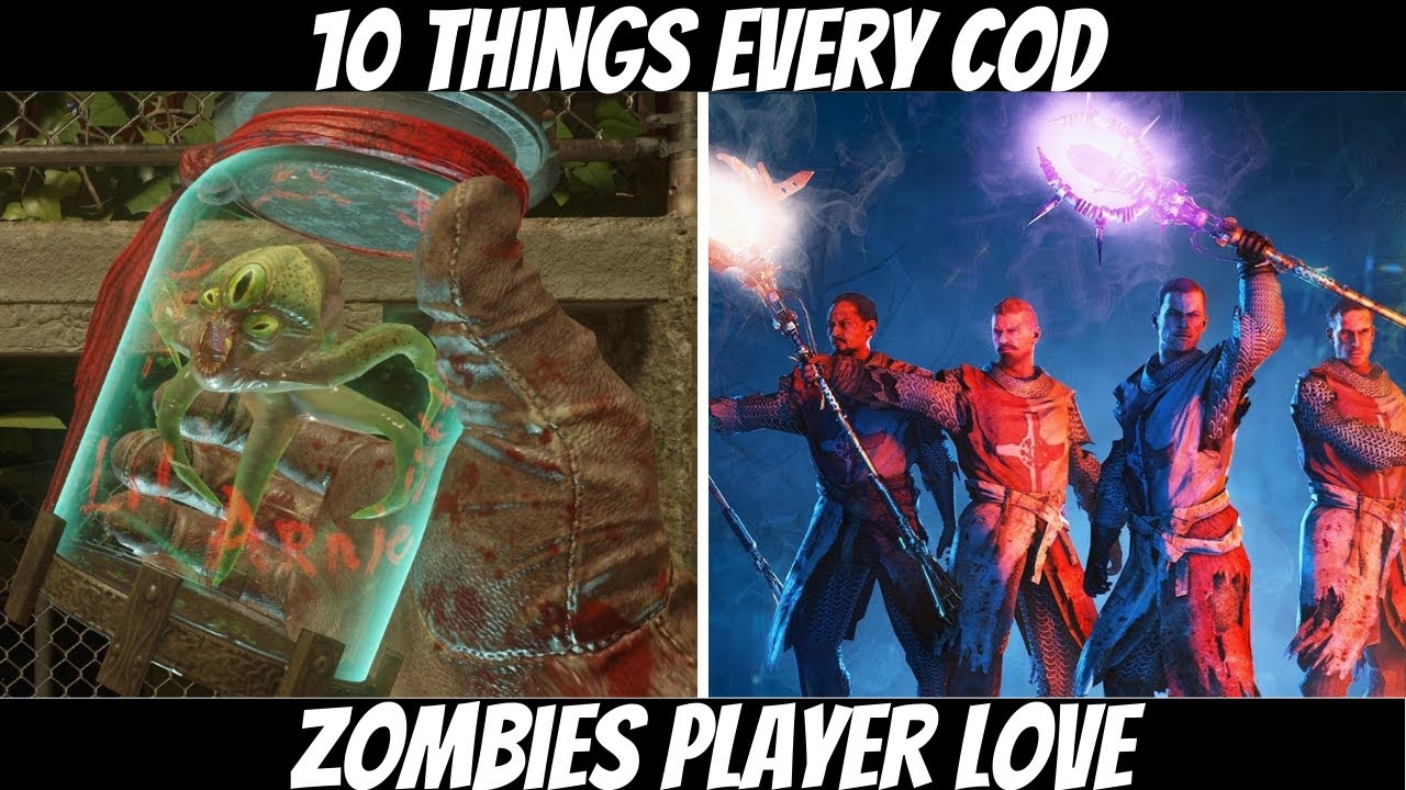10 Things EVERY Cod Zombies Player Love - YouTube