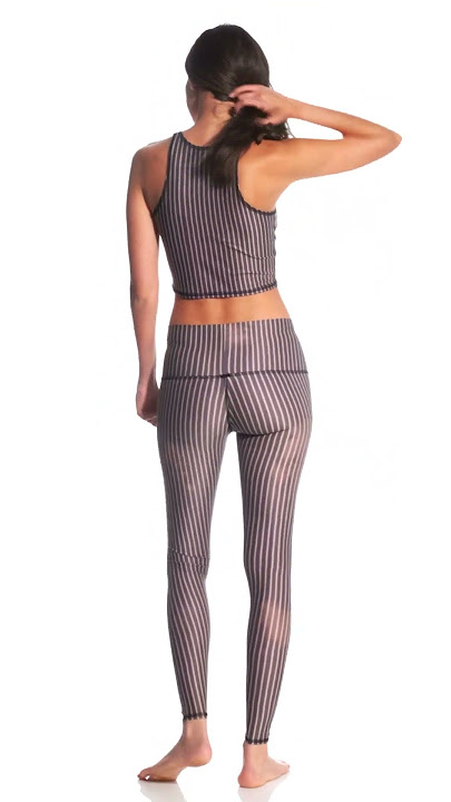 Teeki Dust & Gold Hot Yoga Pants | SwimOutlet.com