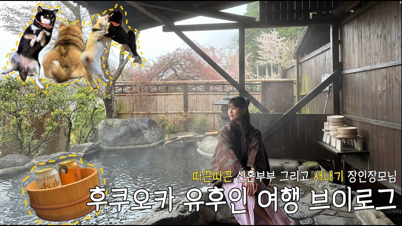 부모님과 후쿠오카 유후인 | 4월 료칸 온천 여행 | 유후인 료칸 추천