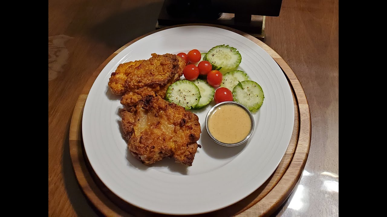 POLLO FRITO EN LA AIRFRYER Y SALSA DE MOSTAZA Y MIEL DELICIOSA/ HONEY