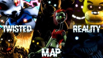 FNaF Map - Collab "TWISTED REALITY" (COMPLETE)