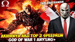 AKU SPEEDRUN GOD OF WAR 1 ANY%NG  DAN BERHASIL DAPAT TOP 2 TAPI DARI BAWAH ANJAYYY !!