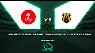 ASD Atletico Alberone Latino 🆚 ASD Magnitudo FCCG Academy B Bianca ⚽️ Serie B