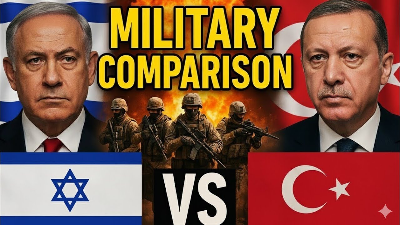 Israel vs Turkey Military Comparison 2025|Turkey vs Israel Military Comparison 2025