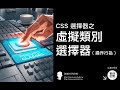 CSS 虛擬類別選擇器 ( 操作行為 ) - CSS 教學大全