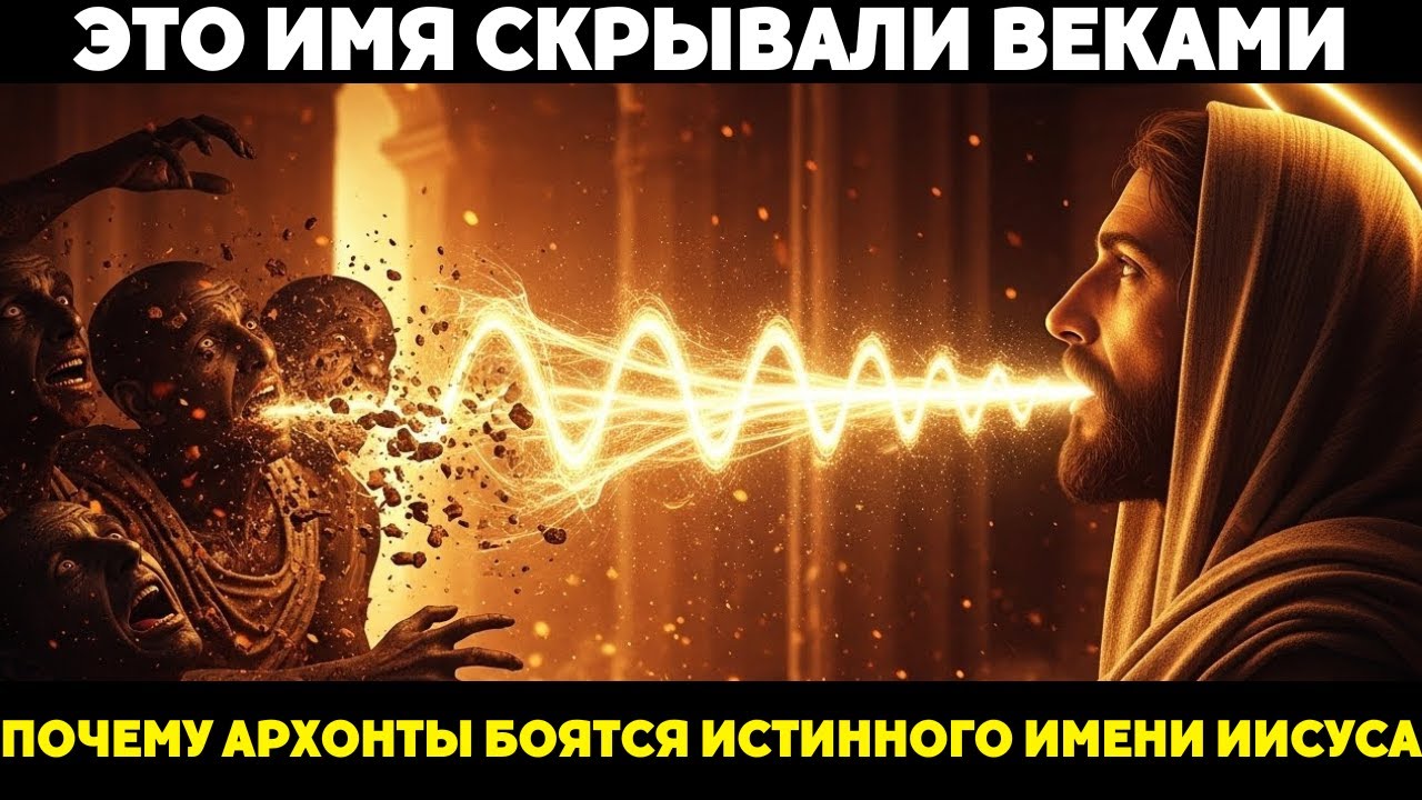 Это Имя Иисуса Скрывали Веками: Почему Архонты Боятся Его Произнести!