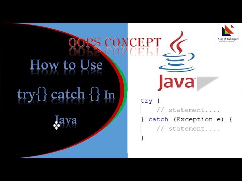 Advance-Java How to Use Try catch Blokes #24