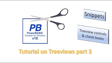 PowerBasic Windows Snippets - Checkboxes on TreeView controls Part 3
