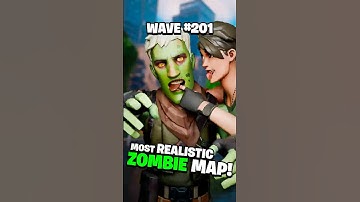 FORTNITE IS A HORROR GAME NOW? MOST REALISTIC ZOMBIE MAP