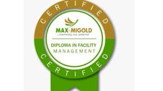 Max-Migold Limited Diploma Certificate