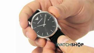 Emporio Armani Men\'s Watch (AR2500) - YouTube