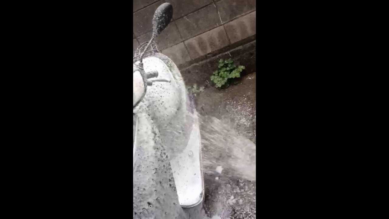 高圧洗浄機フォームノズル - YouTube