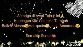 Status WA tahun baru romantis