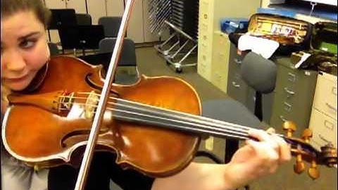 VIOLA 1 Octave F Major Scale