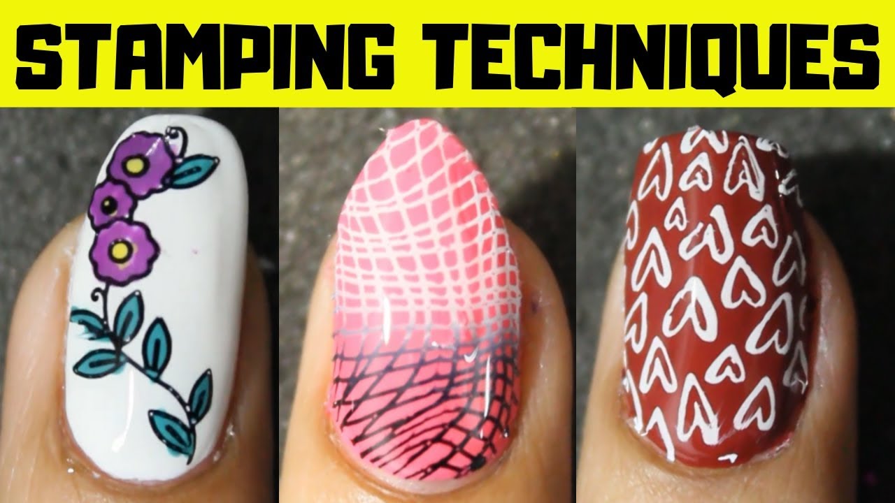 Stamping nail art Techniques, Ft. Beauty Big bang products