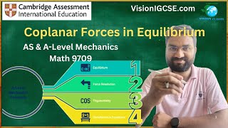 Coplanar Forces in Equilibrium | AS & A Level Mechanics | Oct/Nov 2024