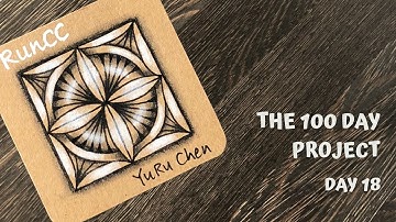 Day 18 of 100 Days of Tangling - RunCC