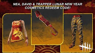 Dead By Daylight| Nea, David & Trapper Lunar New Year Event Cosmetics Redeem Code! 🐰 🧧 🧨 screenshot 5