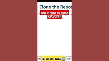 How to clone the repository? selenium framework