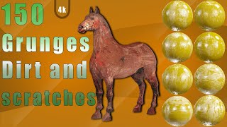 (How to use grunge in Substance Pinter  4k (tool