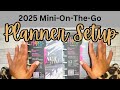 Let’s Setup My 2025 “Mini On-The-Go” Planner