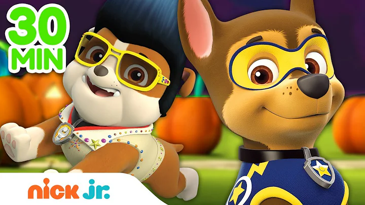 PAW Patrol Halloween Trick-or-Treat Rescues! 🎃 | 30 Minute Compilation | Nick Jr.