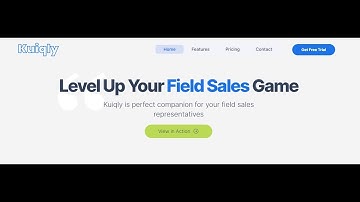 Kuiqly: Field Sales app | Demo