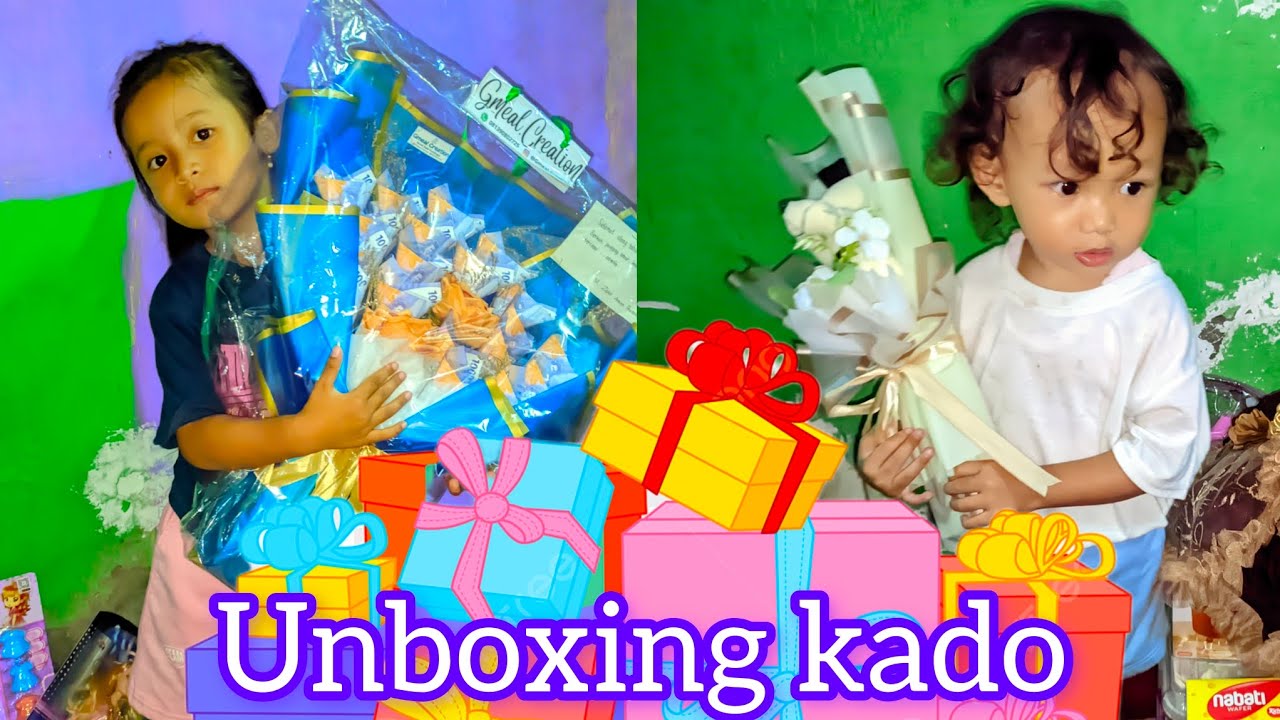 Unboxing kado ulang tahun 