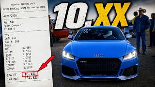1st Time Drag Racing my TTRS on Unitronic Stage 1 - 10 Second Street Car??