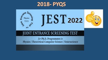 @2018-JEST PYQ