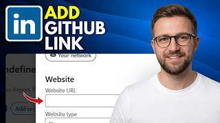 How to add GitHub link to LinkedIn (Step By Step 2026)