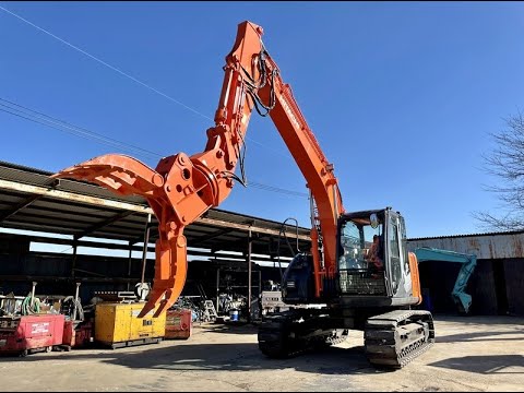 修オーダーフォーム 試運転】ZX135USK-3 0.45m3解体仕様機5本配管仕様 - YouTube