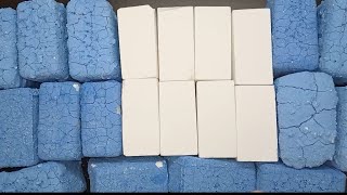 Blue Pasted + crunchy fresh blocks.