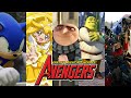 MultiFandom AMV Fight As One Avengers EMH Crossover Edition
