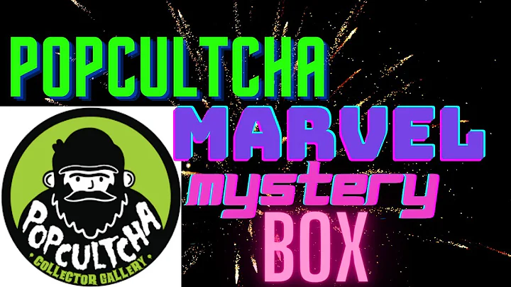 UNBOXING A POPCULTCHA 6 PACK MARVEL MYSTERY BOX,WITH MELTED INSERTS OR NOT ? WAS I LUCKY OR NOT ?