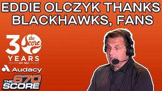 Eddie Olczyk: "I will die a Blackhawk"