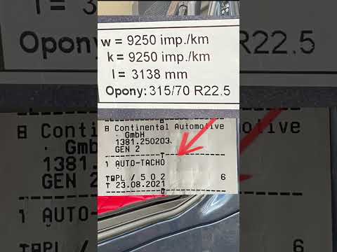 КАЛИБРОВКА ТАХОГРАФА