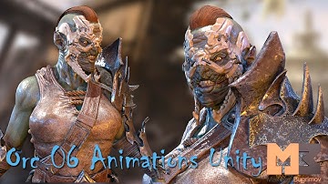 Orc 06 Animations Unity