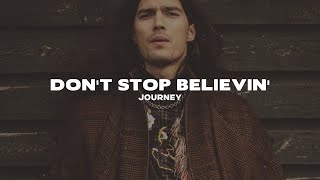Journey - Dont Stop Believin (Lyrics)