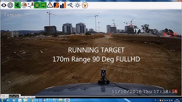 Ex-Sight.Com SD-360 1080p VIDEO ANALYTICS RANGE TEST 170m