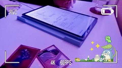 reviewing study notes ૮₍ ⑅ • ᵜ • ⑅ ₎ა vhs 90s style #studying