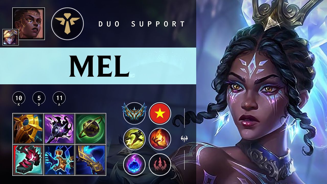 Mel Support vs Karma - VN Challenger Patch 25.24