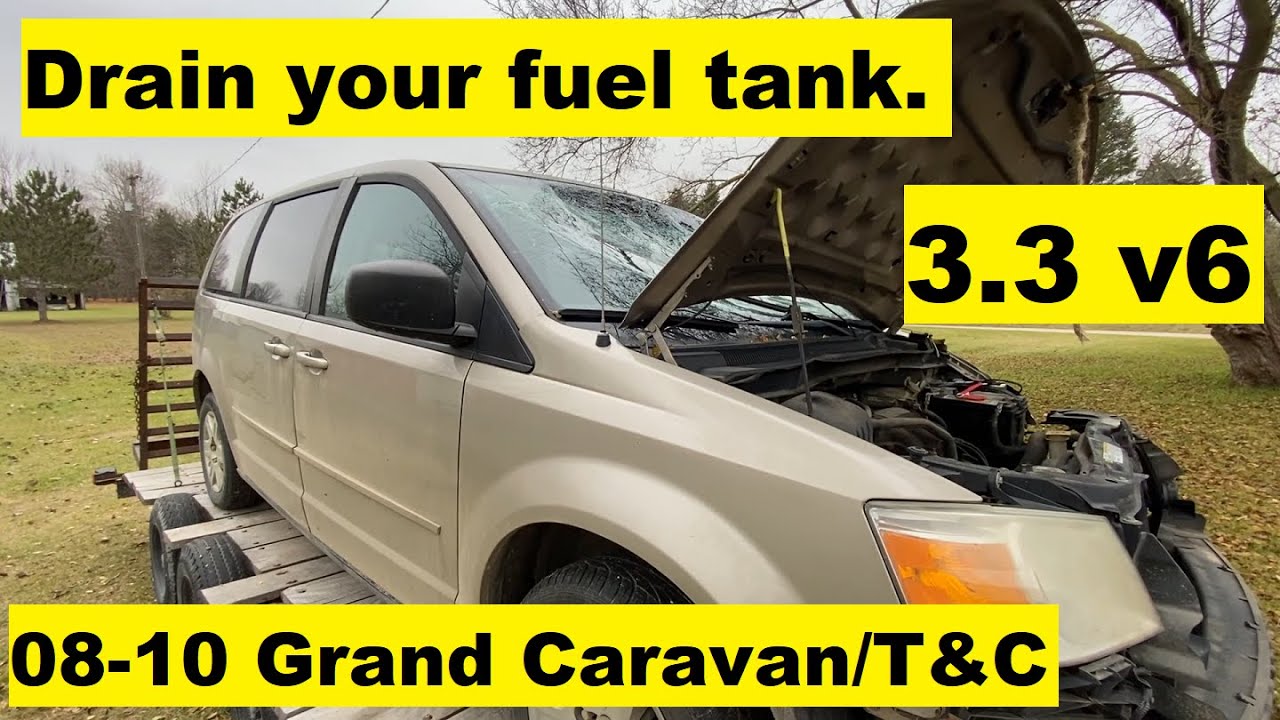 How To Drain the Gas Tank Dodge Grand Caravan/Chrysler Town and Country