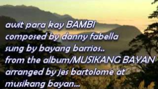 Miniatura del video "awit para kay bambi"