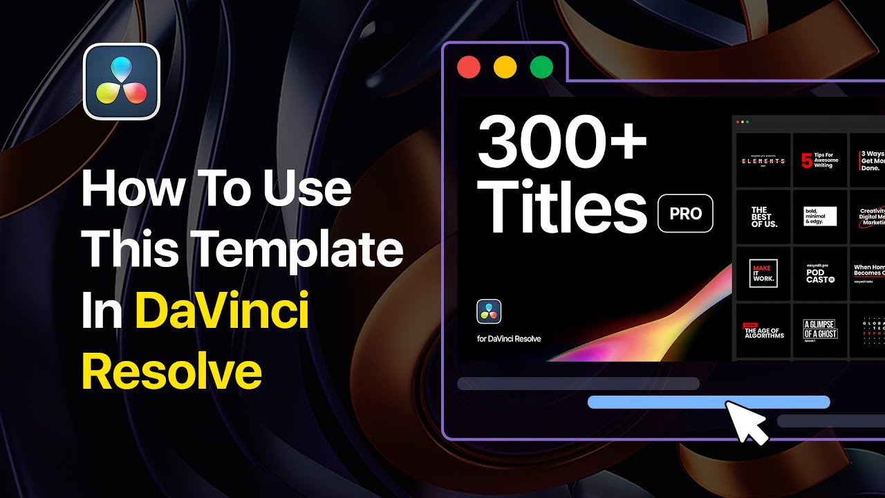 titles pro davinci resolve free download