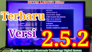 Tutorial Update Via Net versi 2.5.2 Firmware MATRIX APPLE HD DVB-T2 Upgrade Software Terbaru