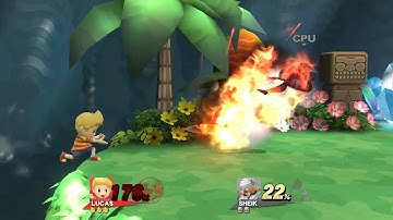 Lucas Vs Sheik (CPU Level 9)