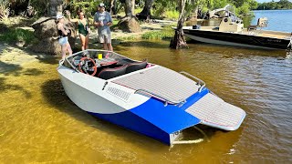 Supercharged Mini Jet-Boat rebuild and upgrades. full transformation.