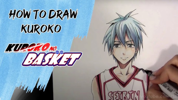 Como Desenhar Kuroko - Kuroko no Basket - Tablet 